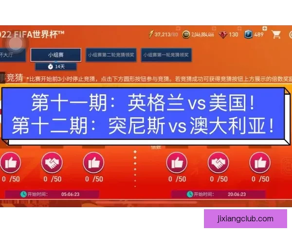 世界杯竞猜预测分析全面解读与各队实力对比预测分析